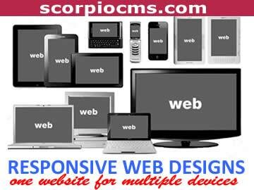 Responsive Website Design By Scorpio CMS